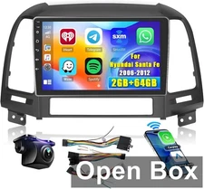 Hikity 9" Touchscreen Car Stereo w/ Wireless Carplay and BackUp Camera
