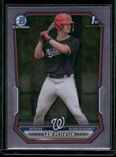 2026 Bowman #BCP-122 Sam Petersen Chrome Prospects