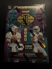 2020 Panini Illusions Football Blaster Box Sealed  Hurts Herbert Burrow RC