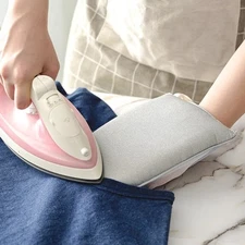 Mini Ironing Pad Glove Hand Held Sleeve Iron Board Holder Heat Resistant Sponge