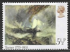 GB 1975 Birth Bicentenary of J.M.W. Turner Stamp