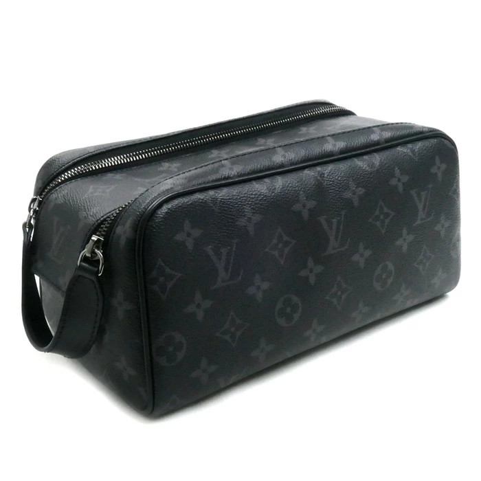 5x Points for Entry LOUIS VUITTON Monogram Eclipse Dopp Kit Second Bag M46354 Me