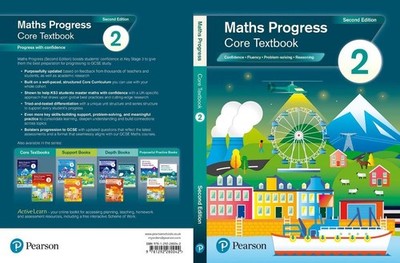 Maths Progress Second Edition Core Textbook 2 by Katherine Pate Paperback Book
