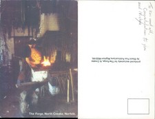 Blacksmith at The Forge North Creake Norfolk England Black Tree Publications