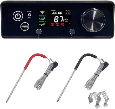 WiFi PID Controller for Pit Boss Pellet Grills w/Rectangular Controller,Smart Ap