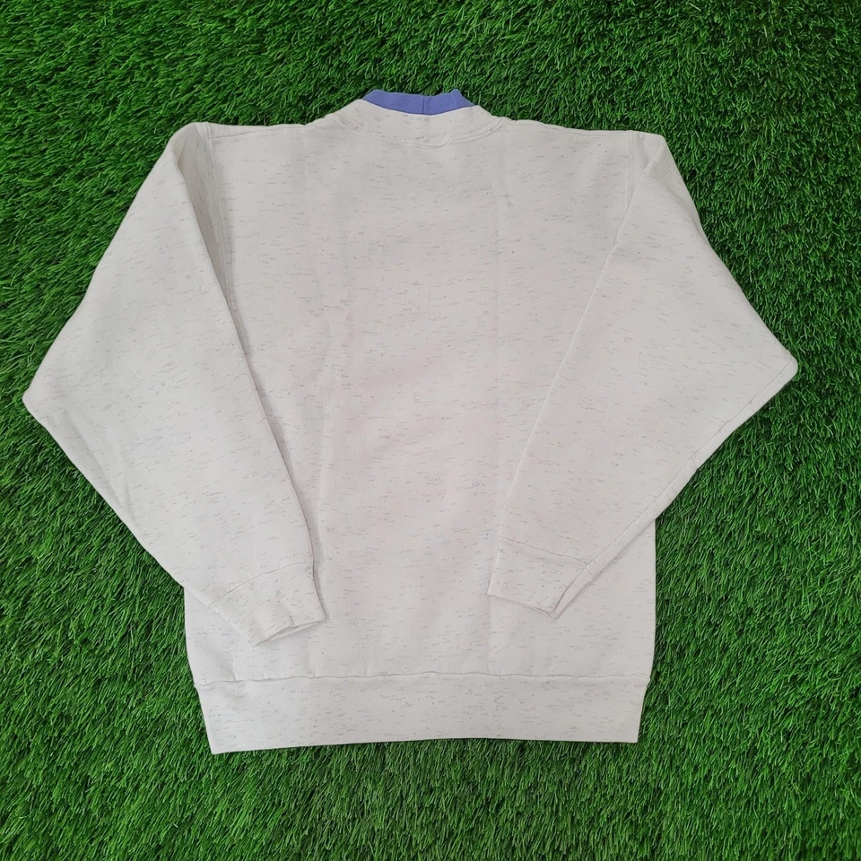 Sudadera Vintage Flower Bird Mujer Mediana 18x23 Gris Foto 2 de 4