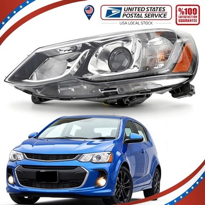 Left lamp 42703393 Projector Halogen Headlight For 2017-2020 Chevrolet Sonic