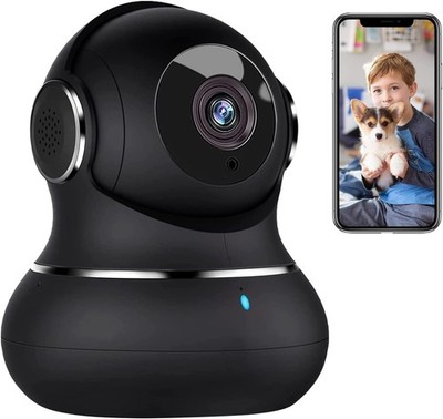 litokam 2K Indoor Security Camera 360 Pet Cam
