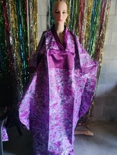Damask bubu African Print dress Nigeria dress Rich Aunty Bubu-One size