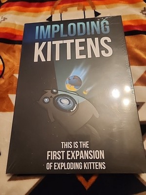 Imploding Kittens Exploding Kittens Card Expansion Pack - New