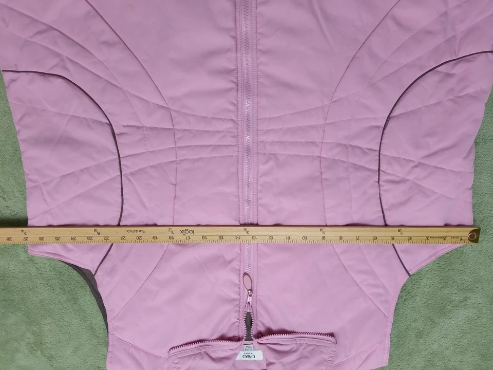 Женский жилет Cato Puffer PLUS 22/24 розовый на молнии стеганые карманы легкий вес - Изображение 4 из 4