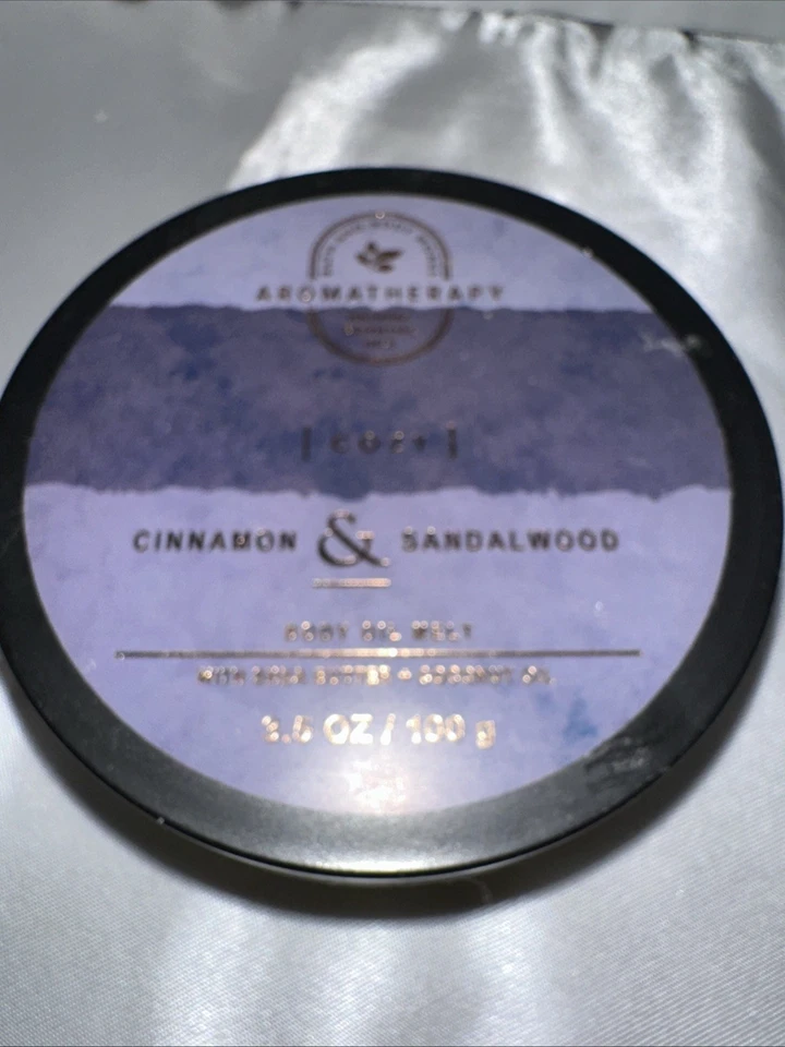 Bath & Body Works ароматерапия уютный расплав масла для тела с корицей и сандаловым деревом ~ новый - Изображение 2 из 4