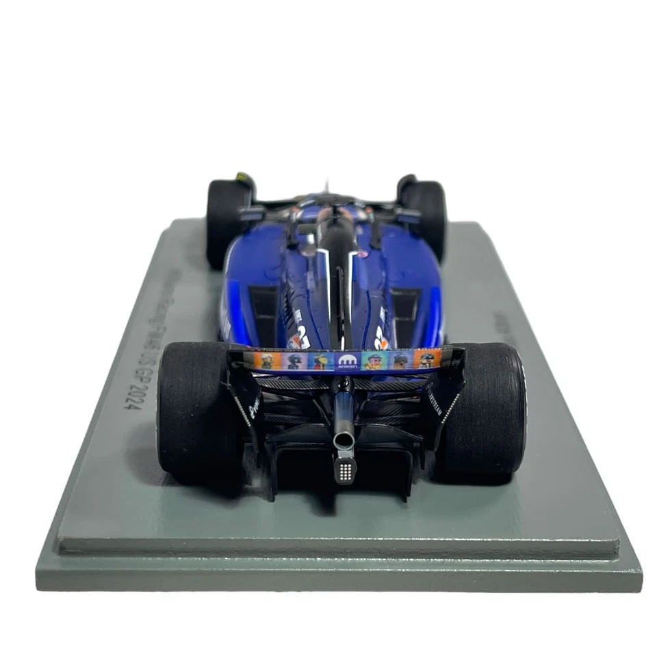 Modellino F1 Spark 1/43 Williams Racing FW46 Alex Albon #23 US GP 2024 - Immagine 4 di 4
