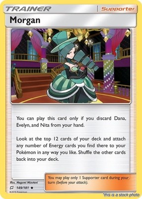 Pokemon- Morgan [(SM9) - 149/181] NM Uncommon