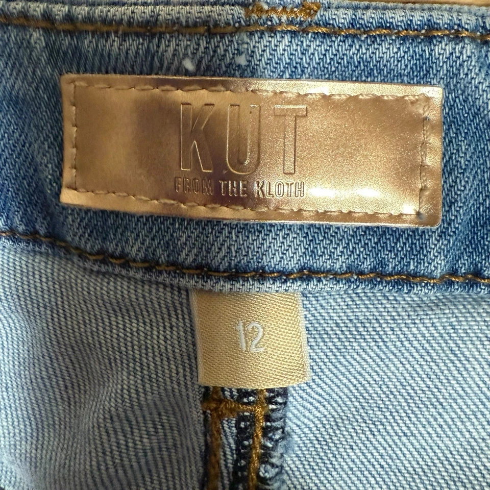 JEANS KUT FROM THE KLOTH TALLA 12 MEG FAB AB PIERNA ANCHA TIRO ALTO MUJER Foto 4 de 4