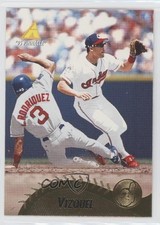 1995 Pinnacle Omar Vizquel #129 02v3