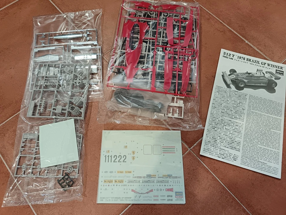 Ferrari 312T "1976 Brazil GP Winner" + Fotoincisioni - Hasegawa 1/20 - Immagine 3 di 4