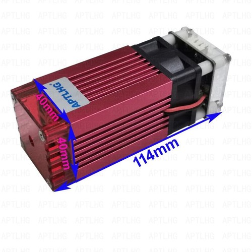Quality 445/450nm 15W 15000mW High-power blue laser module engraving wood metal - Picture 7 of 12