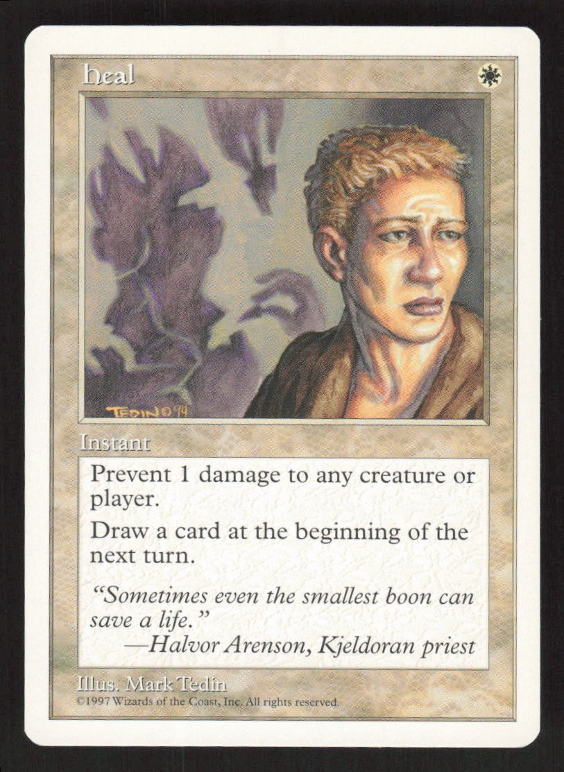 1997 Heal Fifth Edition MTG