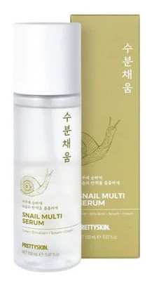 PRETTYSKIN Snail Collagen Toner & Serum Set Anti-Aging Face Care