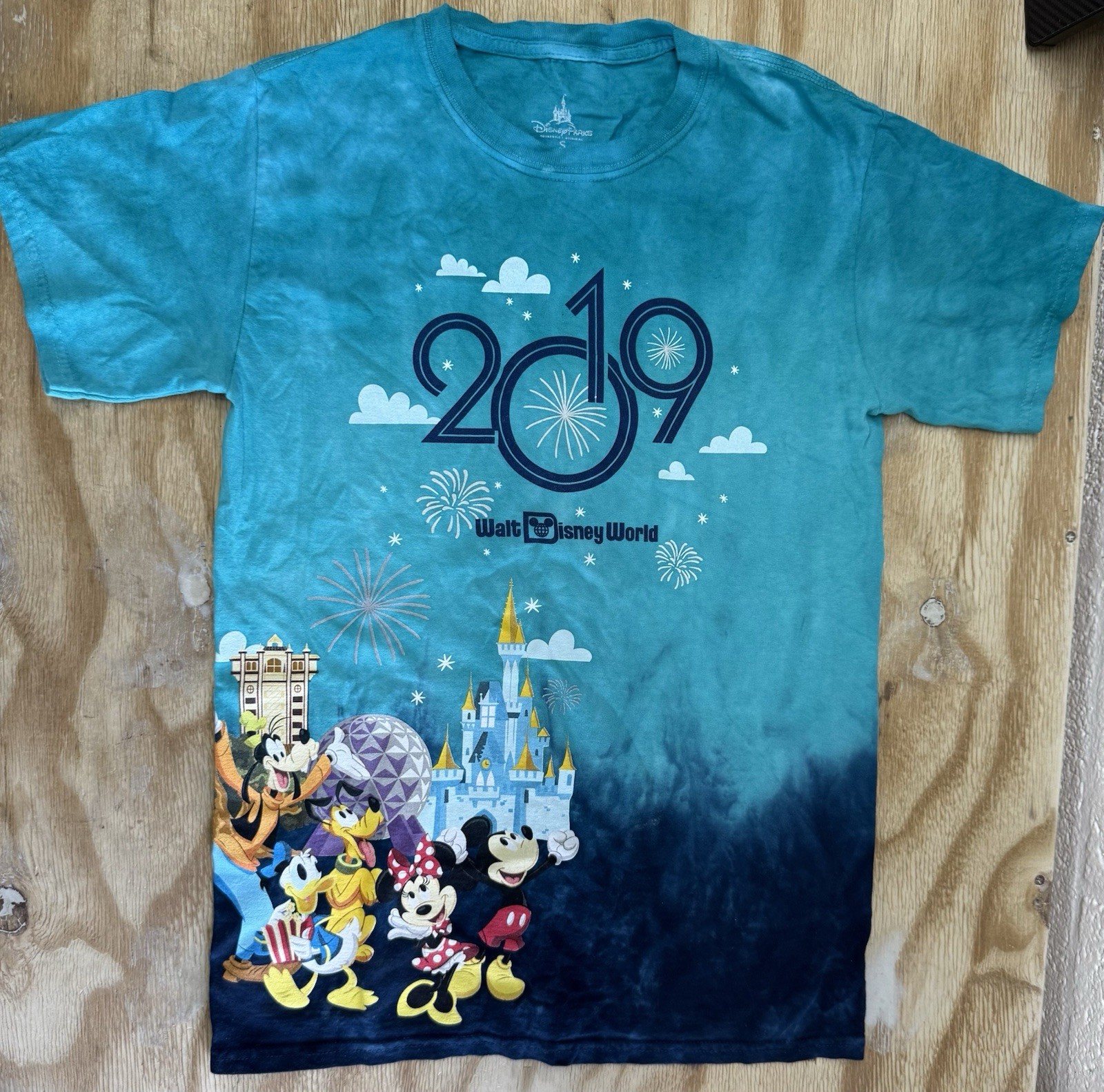 Disney World 2019 Graphic Cotton T-Shirt Small - Fast Shipping