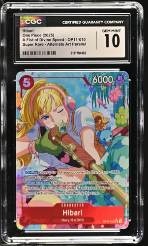 Hibari (Alternate Art) graded CGC 10 for sale on eBay