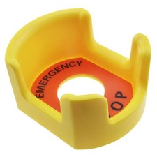 E-outstanding Yellow 30mm Push Switch Button Protective Cover Large Plastic