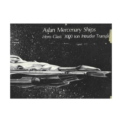 FASA Traveller Aslan Mercenary Ships Fair/EX