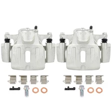 Front Left Right Pair For 2001-2007 Toyota Highlander Brake Calipers w/ Bracket