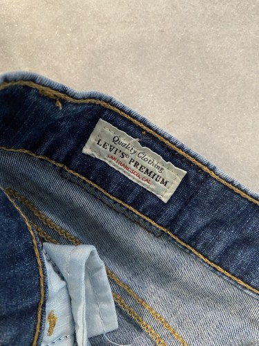 Levi’s 720 Premium Size 26 High Rise Super Skinny Medium Wash Cotton Denim Jeans - Picture 10 of 10