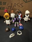 Vintage Playmobil Lot Of 6 Figures Some Rare