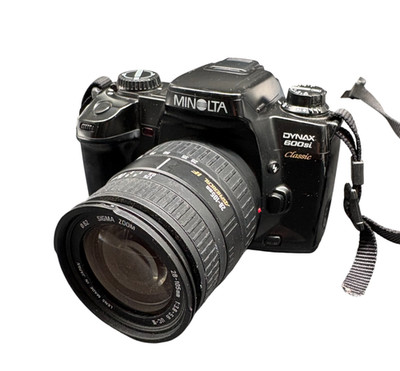 Minolta Dynax 600si Classic Sigma Zoom 28-105 Aspherical 1:3,8- 5,6 Vintage