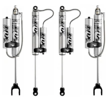 Fox Shox Front & Rear Reservoir Shocks for 11-19 Silverado Sierra 2500 HD Set