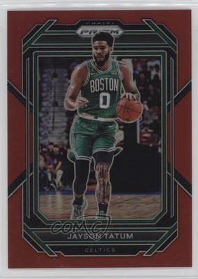 2022-23 Panini Prizm Red Prizm /299 Jayson Tatum #17 07i7