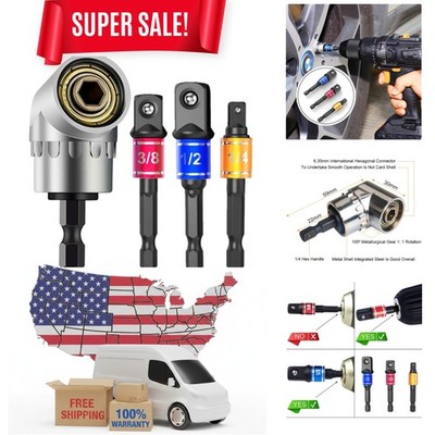 Impact Grade Power Hand Tools Driver Sockets Adapter Extension Set, 3Pcs 1/4 ...