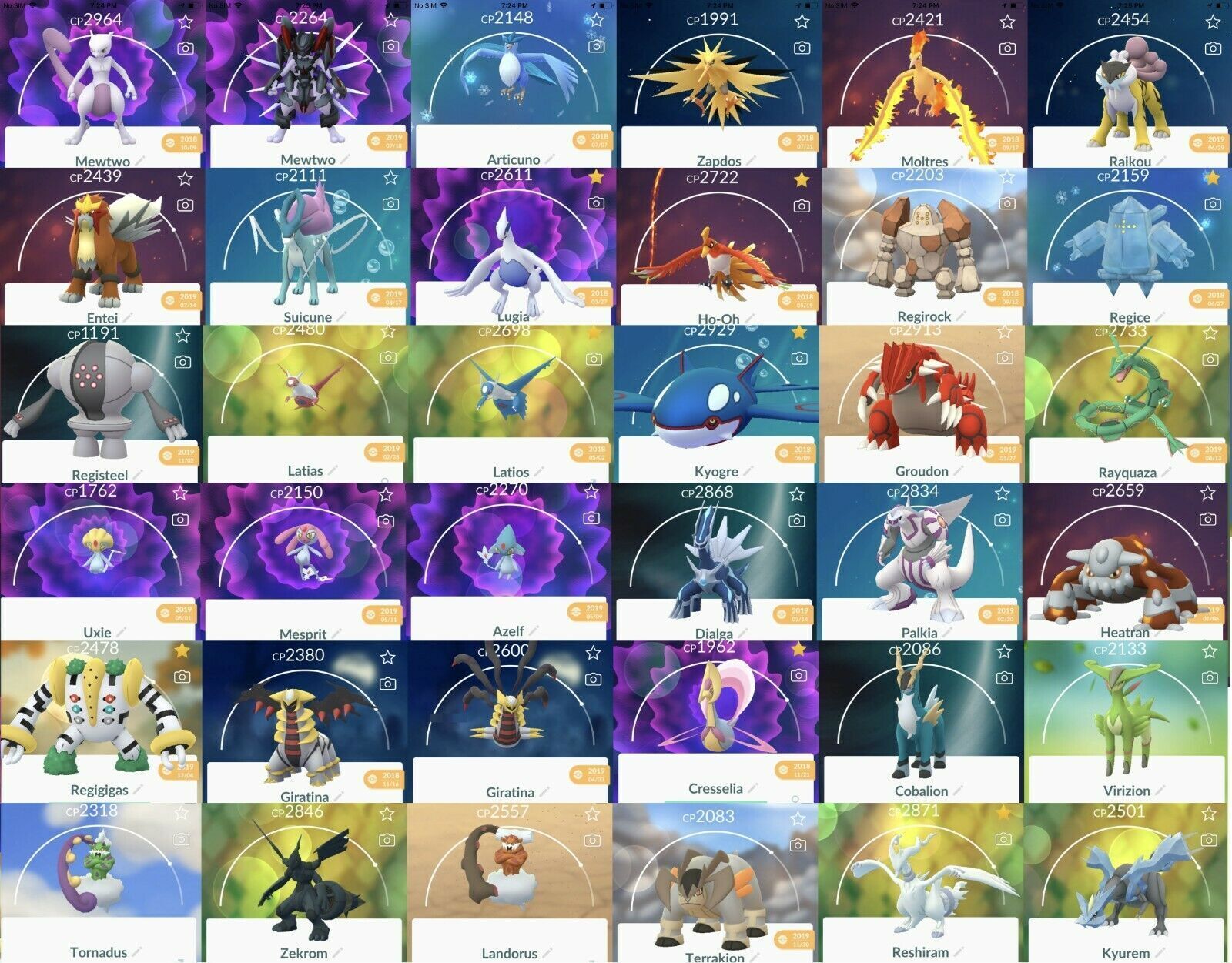 Pokémon Go Legendary Pokémon: List of all currently and previously