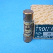 Bussmann KAB-15 Tron High Speed Rectifier Fuse 15 Amp 250 V New