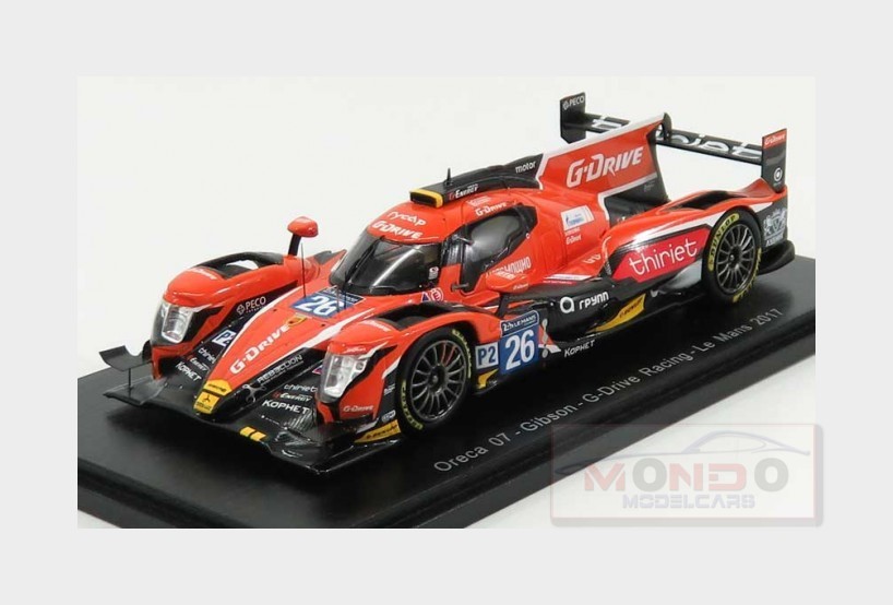 Oreca 07 Gibson squadra G-Drive RACING 26 24h Le uomos 2017 SPARK 1 43 s5813 modello bellissima Oreca 07 Gibson squadra G-Drive RACING 26 24h Le Le Le uomos 2017 SPARK 1 43 s5813 modello in linea