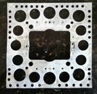 Flat wall plate for mounting  power points/switches on brick/masonry-15 x 15 cm