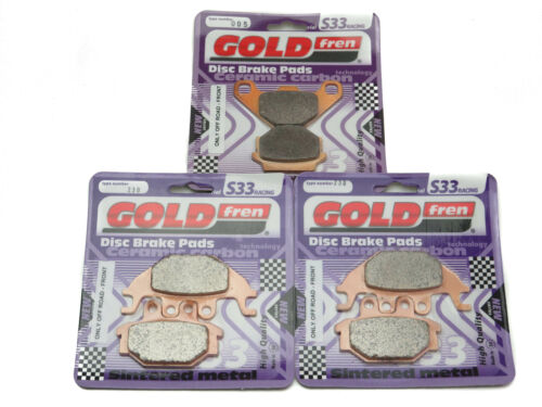 Goldfren S33 Brake Pads Front & Rear For Tgb Blade 550 LT 4x4 2010-2011 - Picture 1 of 3