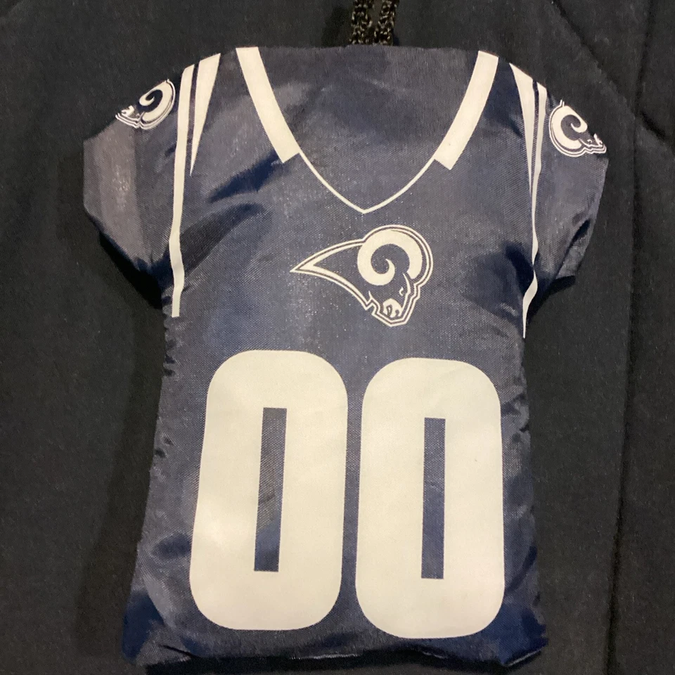 11 件 NFL 官方洛杉矶公羊队球迷包 0-3 紧身衣围兜旗帜标志爸爸 — 第 3/4 张图片