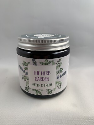 Öko Soja Kerze Der Kräutergarten von Laughing Bird / Walisisch Vegan 120ml