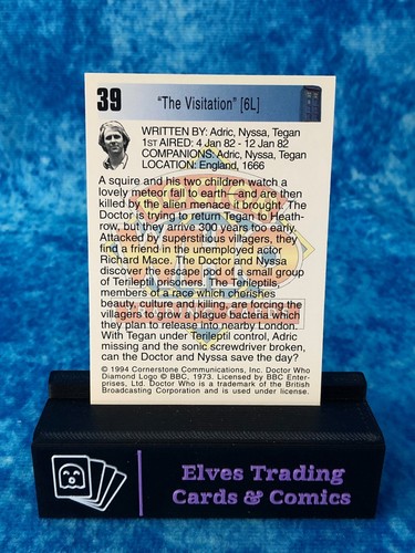 Doctor Who Series One 1 SINGLE Non-Sport Trading Card by Cornerstone 1994 - Picture 76 of 208
