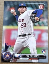 2017 Bowman #92 Joe Musgrove RC Rookie Card Houston Astros