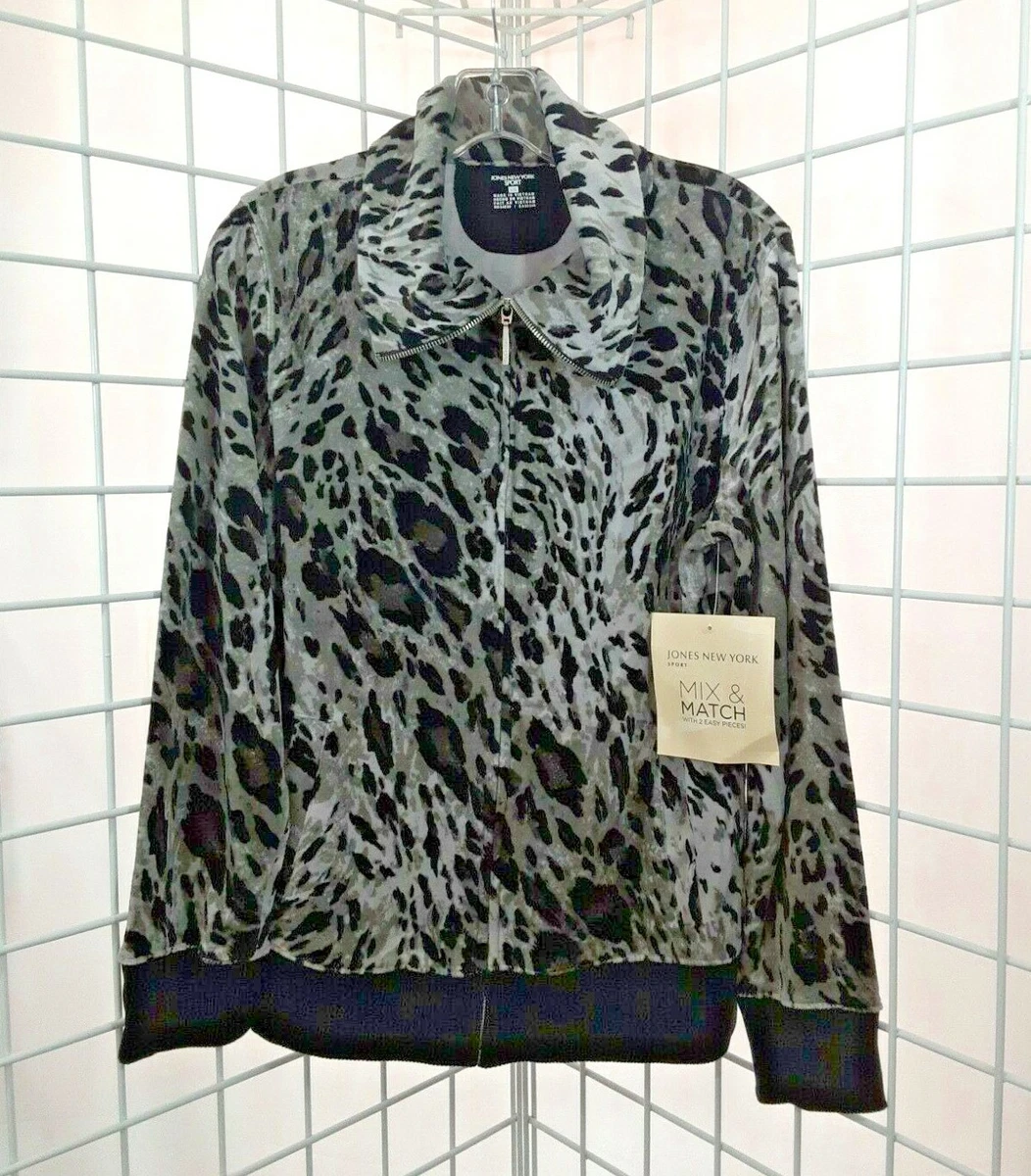 Jones new hotsell york leopard coat