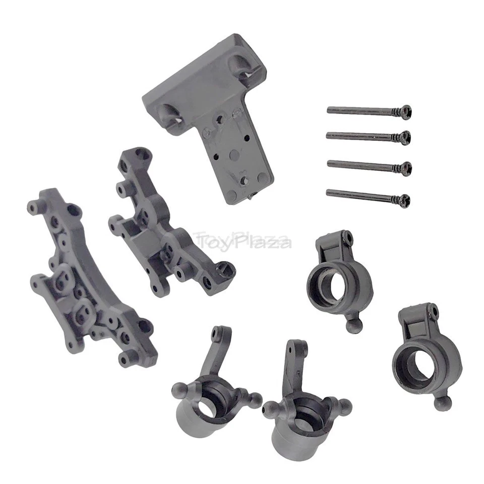 Haiboxing 12605R Steering Hubs & Shock Towers for HBX 1/12 Bearing Version RC - Image 2 of 4