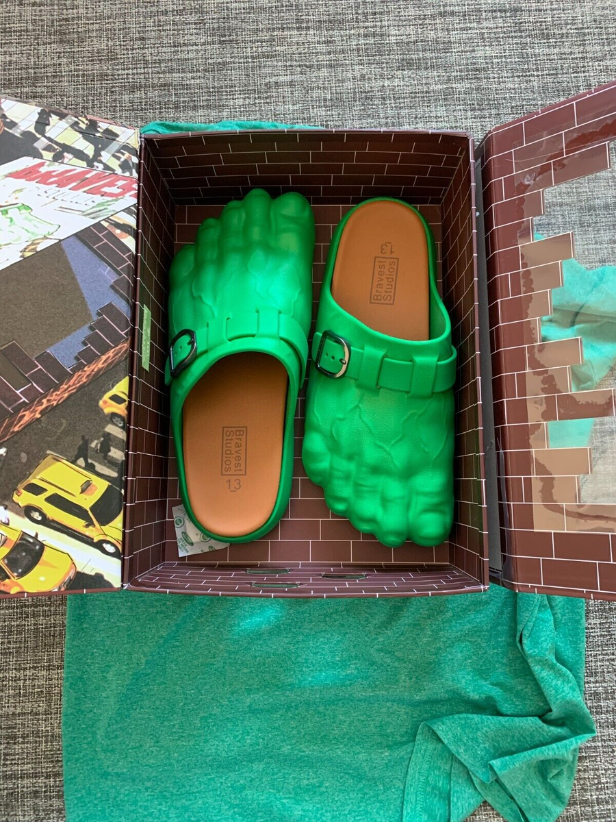 New Bravest Studios Hulk Green Foot Clog 2024 Size 13 | eBay New Bravest Studios Hulk Green Foot Clog 2024 Size 13 | eBay
