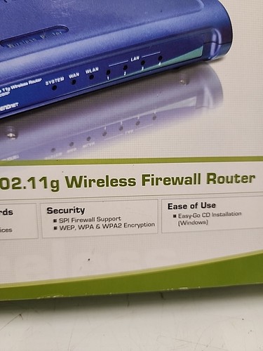 TRENDnet TEW-432BRP 54 Mbps 4-Port 10/100 Wireless G Router ~ Open Box - Picture 9 of 17