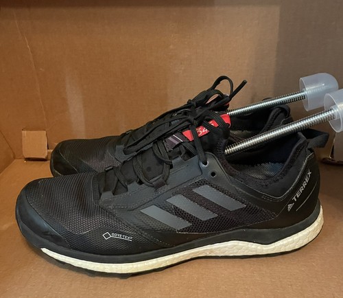 Scarpe Adidas Terrex Agravic XT GTX da uomo taglia 10,5 AC7655 nere - Foto 4 di 7