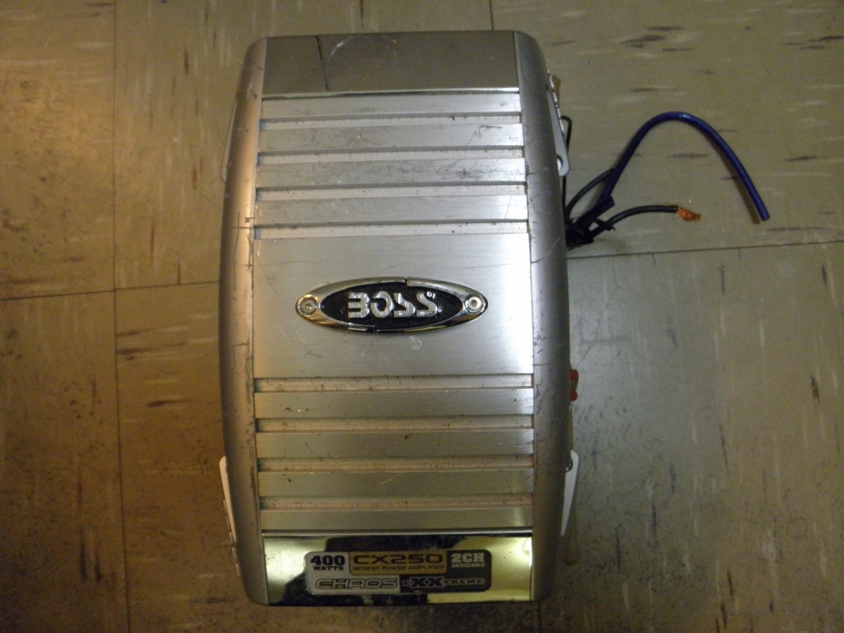 Boss 400 watt amplifier cx250 2 channel Chaos Extreme | eBay